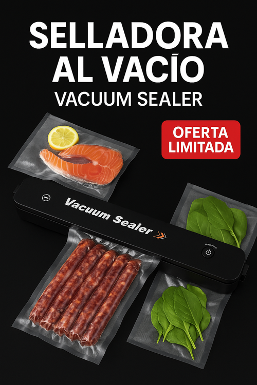 Selladora Al Vacio Vacuum Sealer -35 OFF🔥