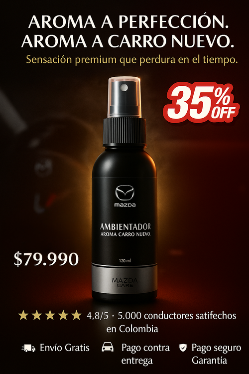 Ambientador Carro nuevo 🎁-35% OFF